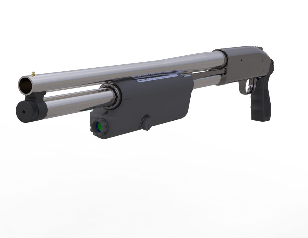 SLAM v2 Laser and LED flashlight Pump Grip shotgun handle replacement