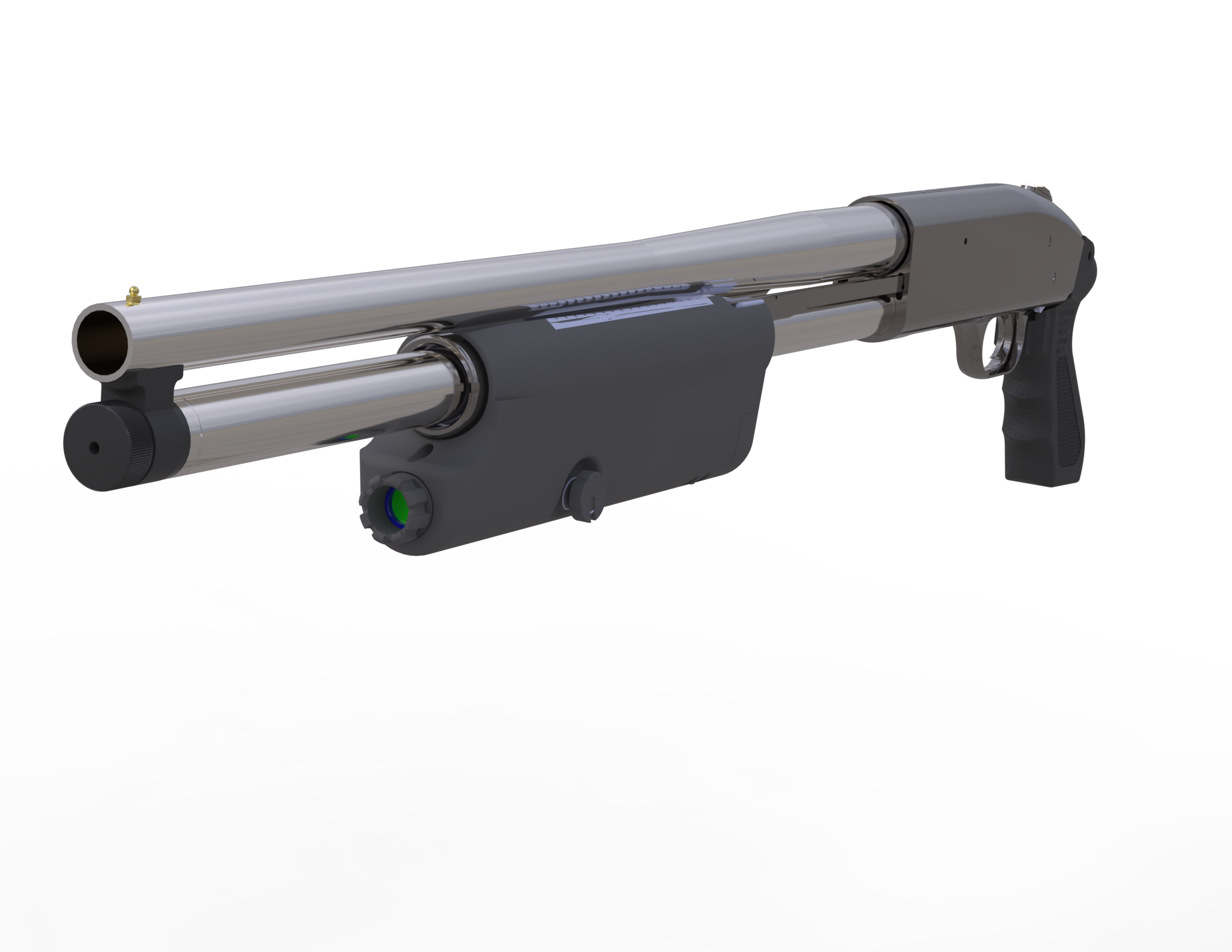 SLAM v2 Laser and LED flashlight Pump Grip shotgun handle replacement